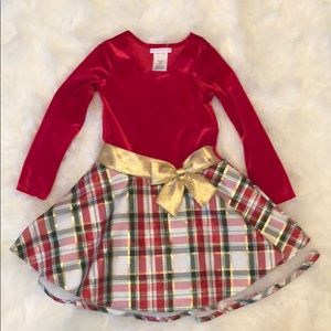 ⭐️Bonnie Jean plaid dress. Size 5T